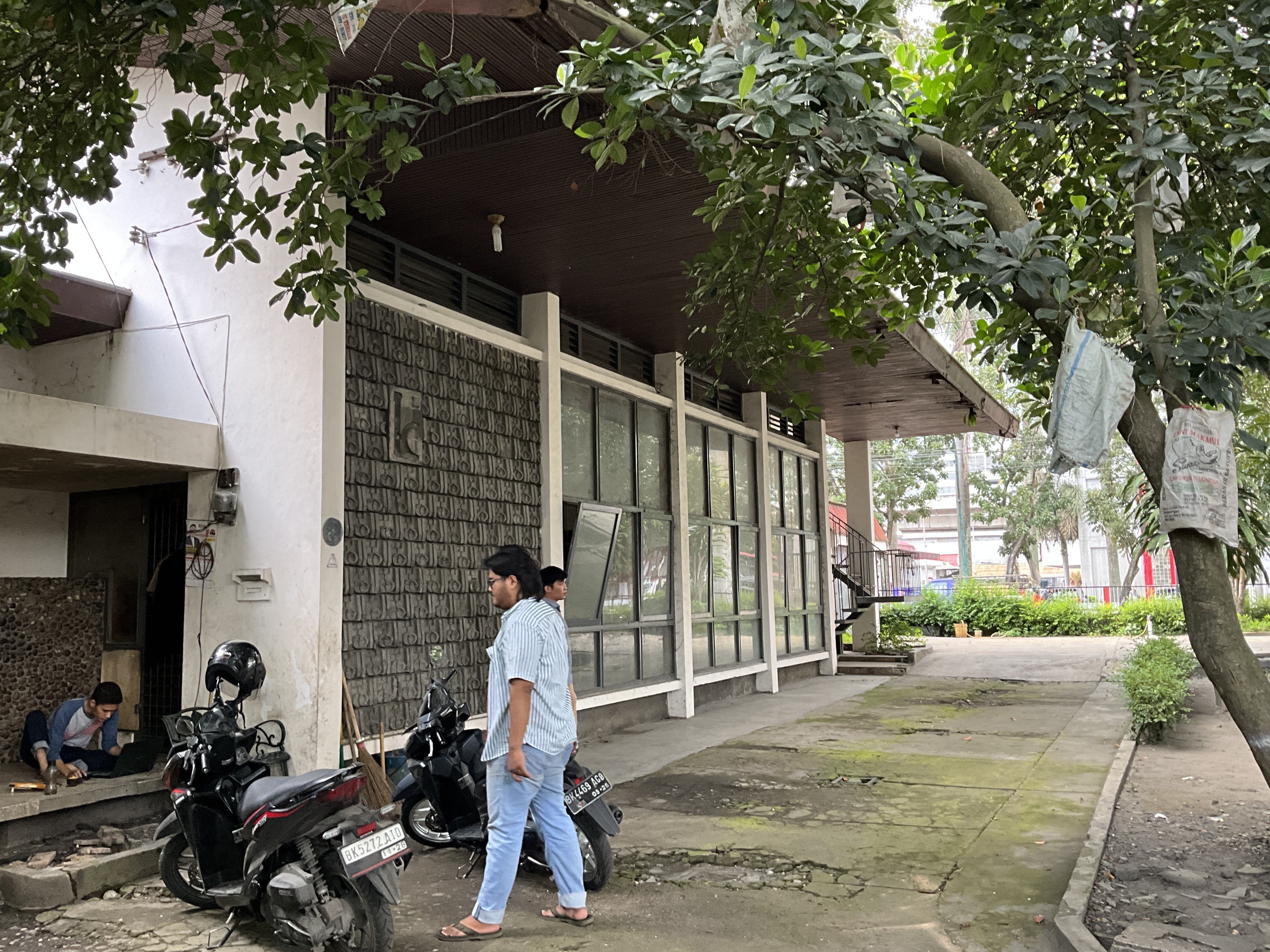 Cafe De Palms — existing site condition before works — WE Arsitek