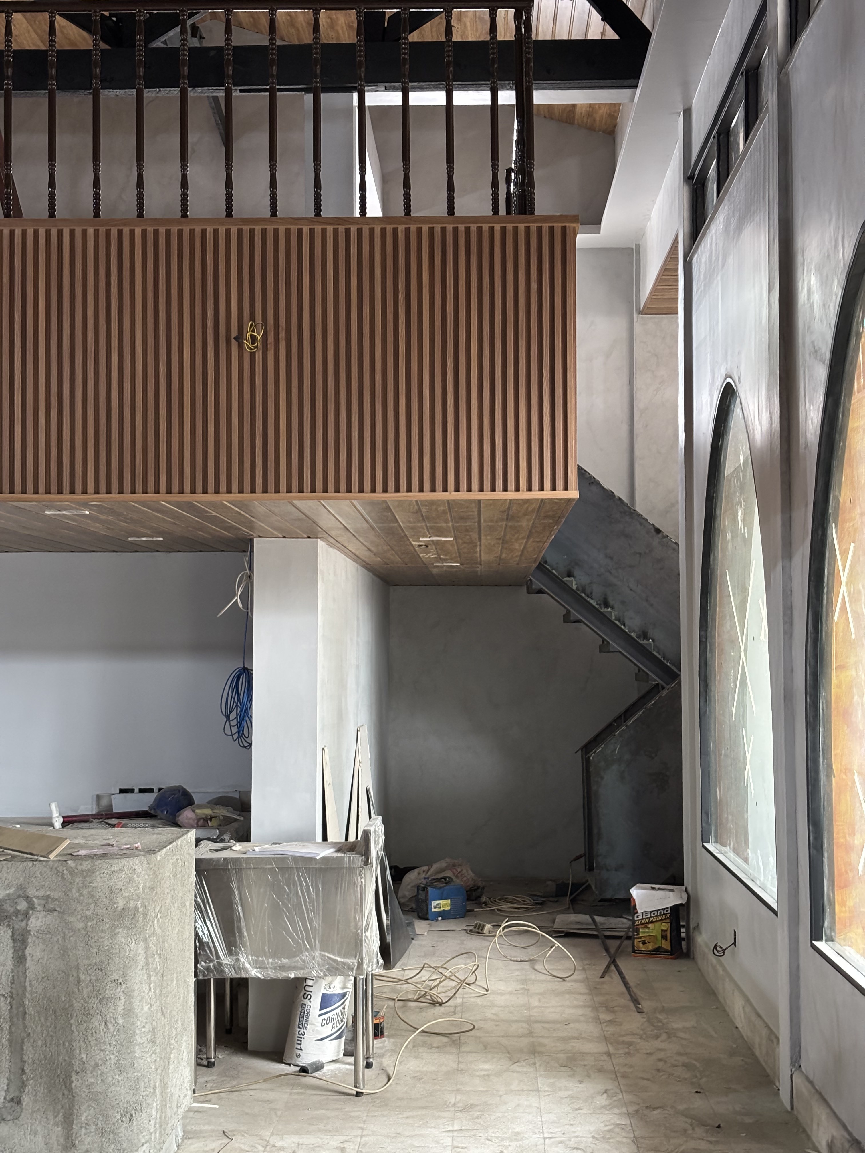 Cafe De Palms — construction progress — WE Arsitek