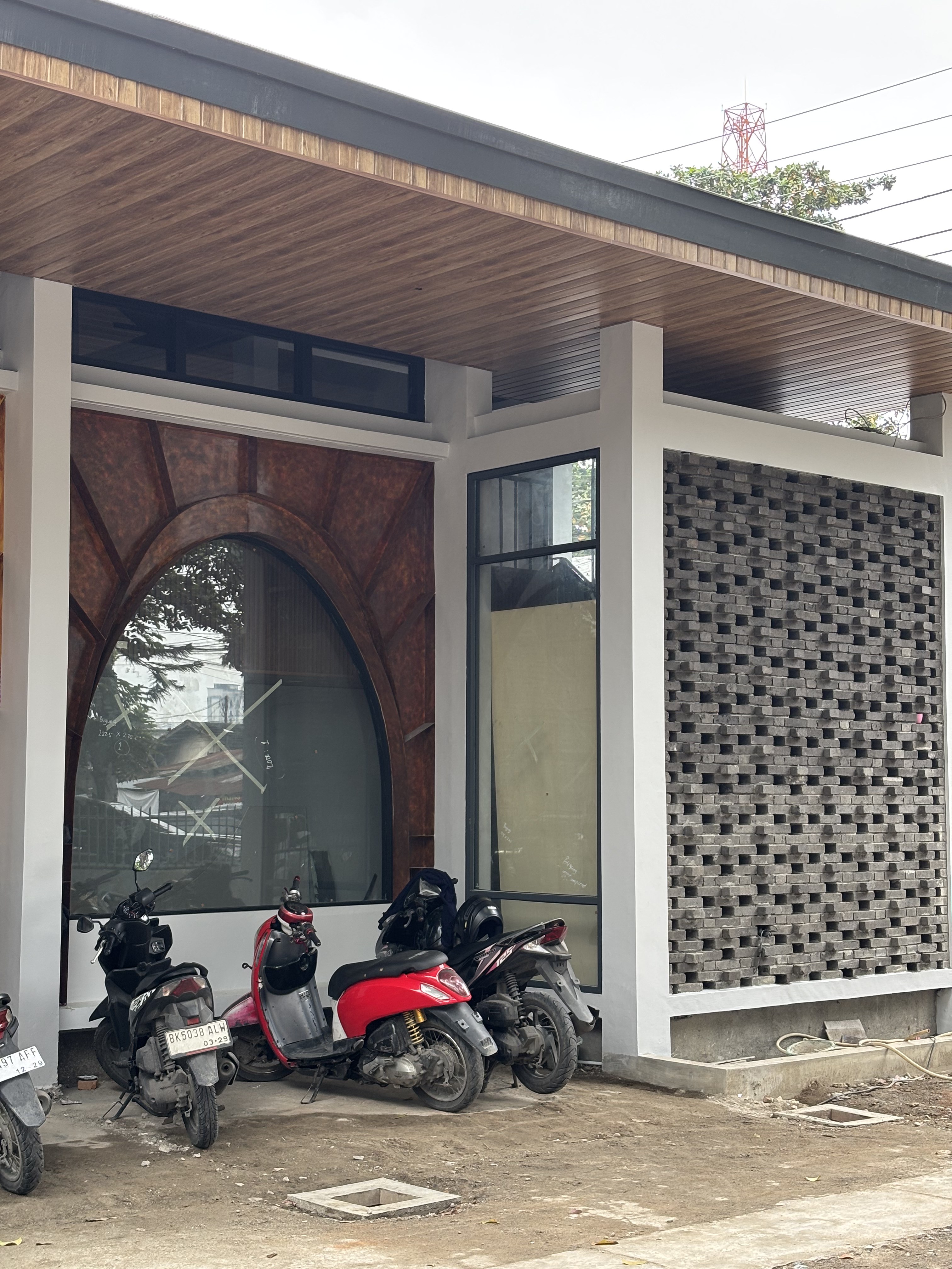 Cafe De Palms — construction progress — WE Arsitek