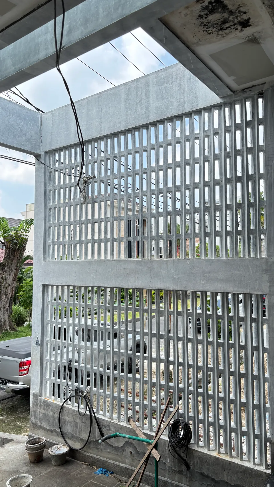 Pengerjaan 6 dari 50 — AW House, Medan — proyek residensial WE Arsitek