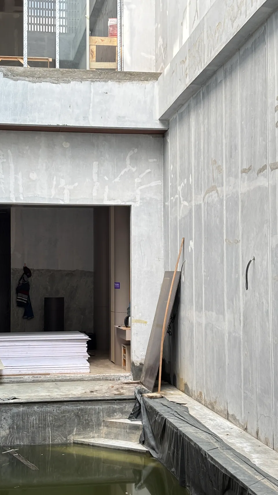 Pengerjaan 21 dari 50 — AW House, Medan — proyek residensial WE Arsitek