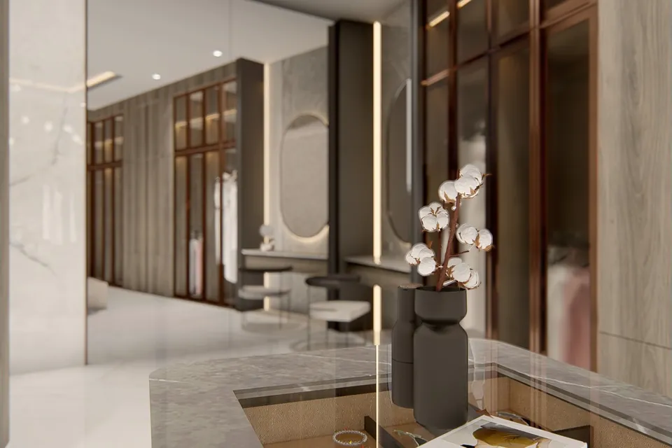 Render 9 dari 50 — AW House, Medan — proyek residensial WE Arsitek