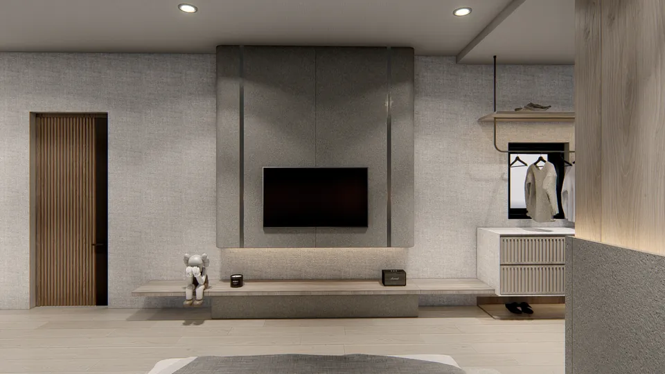 Render 18 dari 50 — AW House, Medan — proyek residensial WE Arsitek