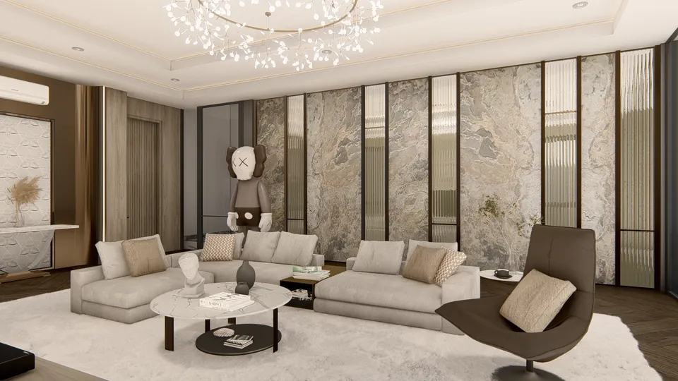 Render 23 dari 50 — AW House, Medan — proyek residensial WE Arsitek