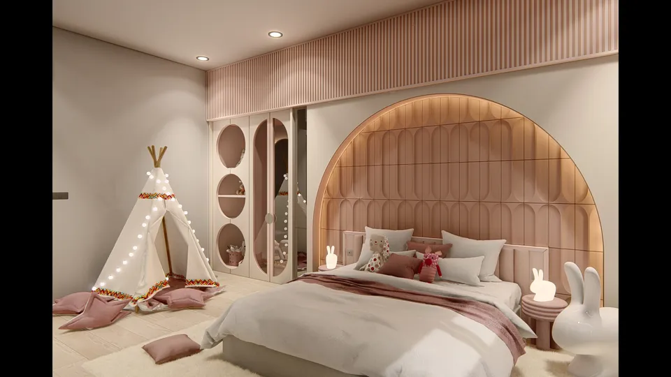 Render 37 dari 50 — AW House, Medan — proyek residensial WE Arsitek