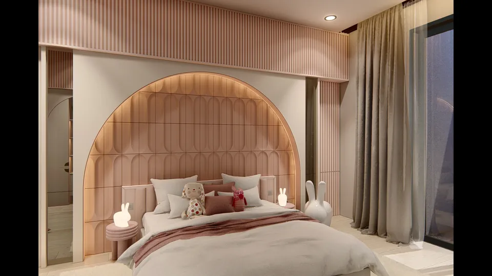 Render 38 dari 50 — AW House, Medan — proyek residensial WE Arsitek