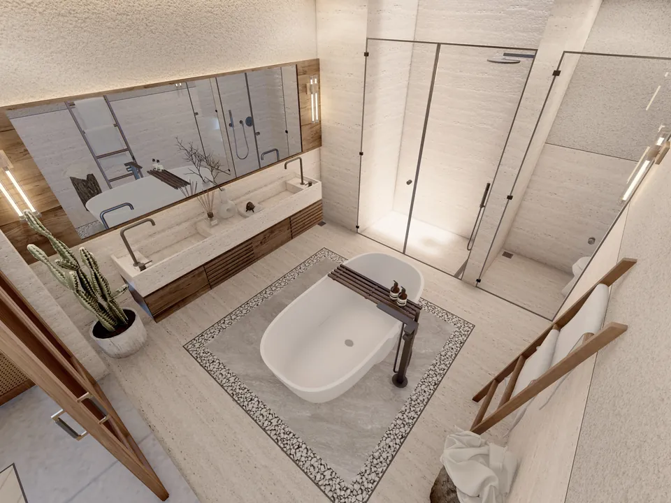 Render 7 dari 46 — BOE Bali, Bali — proyek residensial & komersial WE Arsitek