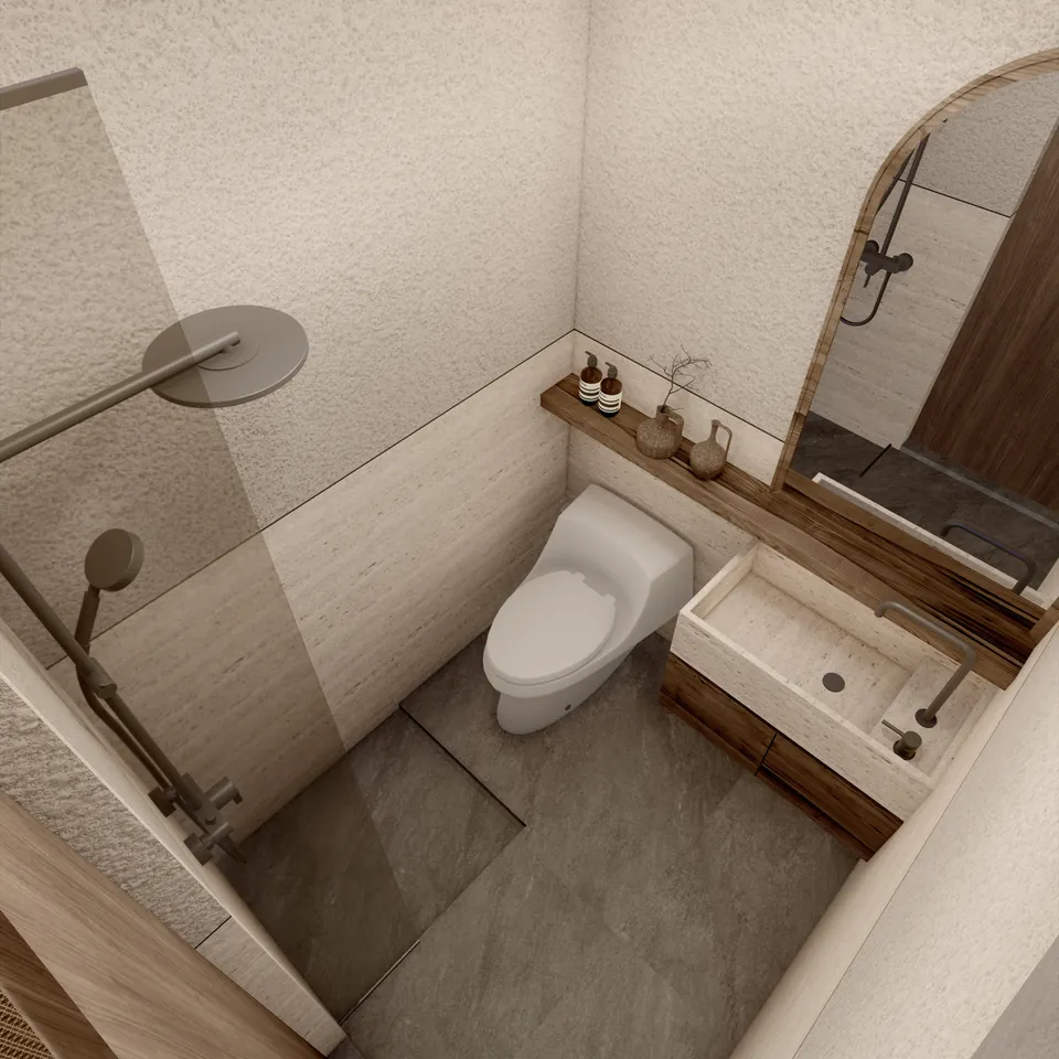 Render 21 dari 46 — BOE Bali, Bali — proyek residensial & komersial WE Arsitek