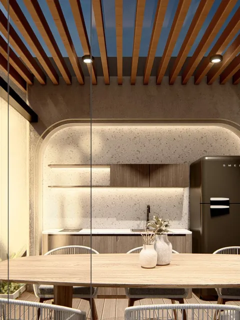 Render 32 dari 46 — BOE Bali, Bali — proyek residensial & komersial WE Arsitek