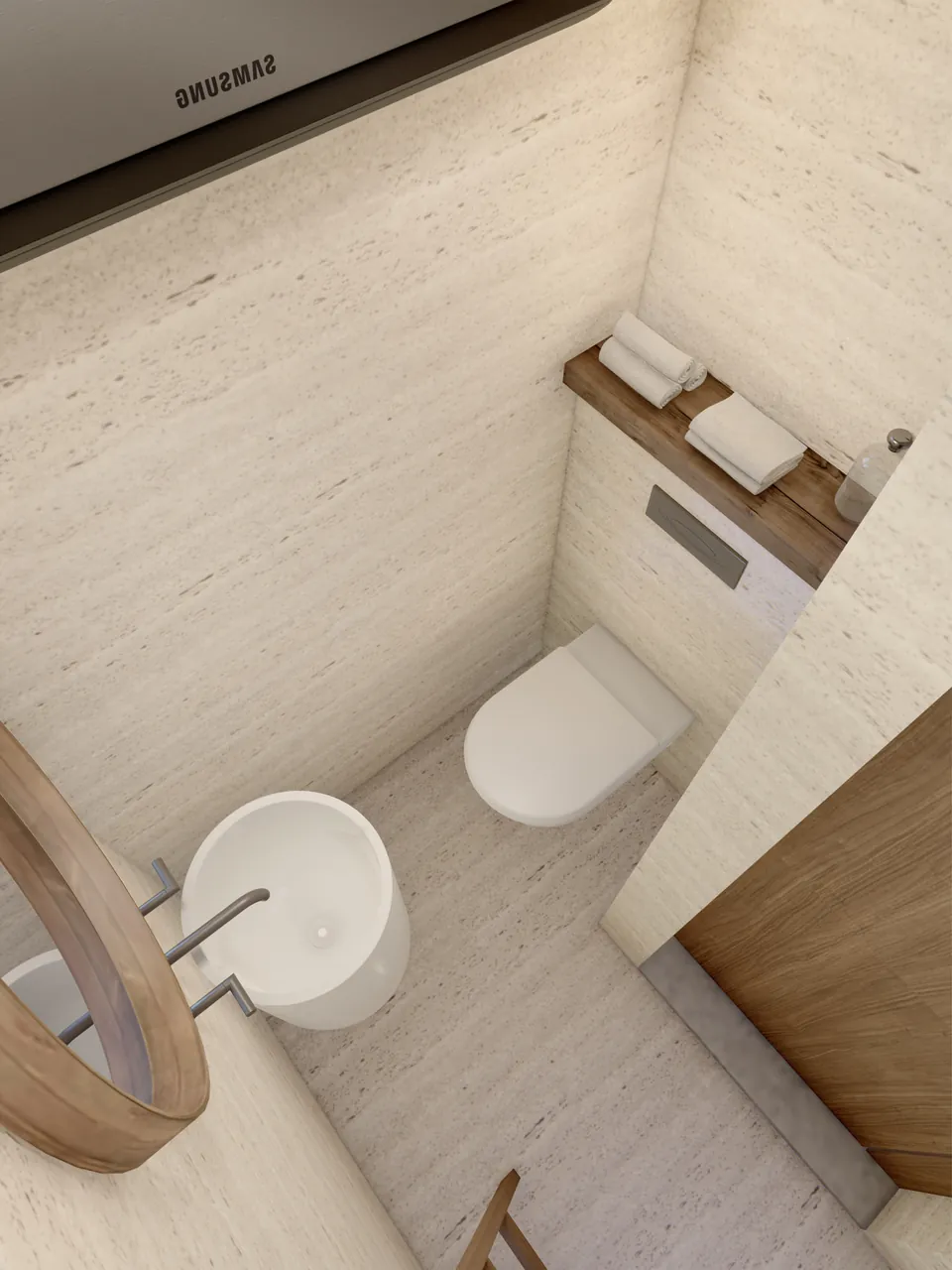 Render 38 dari 46 — BOE Bali, Bali — proyek residensial & komersial WE Arsitek