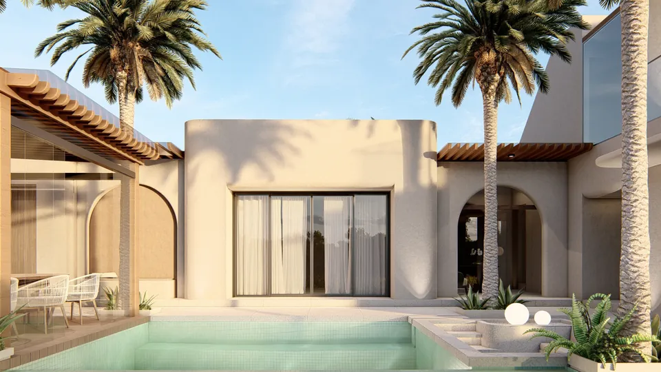 Render 40 dari 46 — BOE Bali, Bali — proyek residensial & komersial WE Arsitek