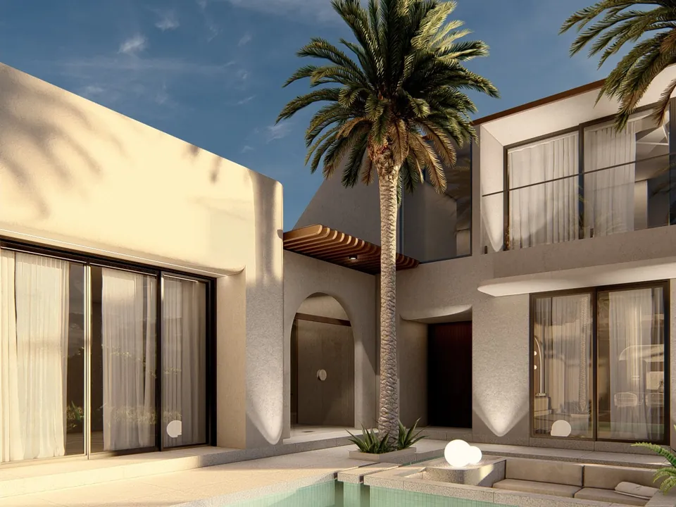 Render 42 dari 46 — BOE Bali, Bali — proyek residensial & komersial WE Arsitek