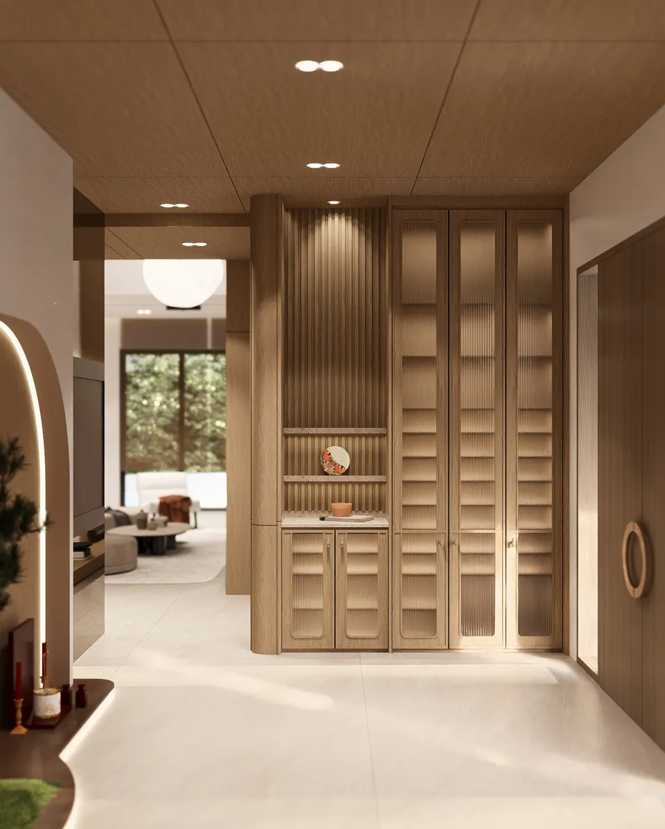 Render 1 dari 20 — GT House, Grandis, Medan — proyek kavling & pengembangan WE Arsitek