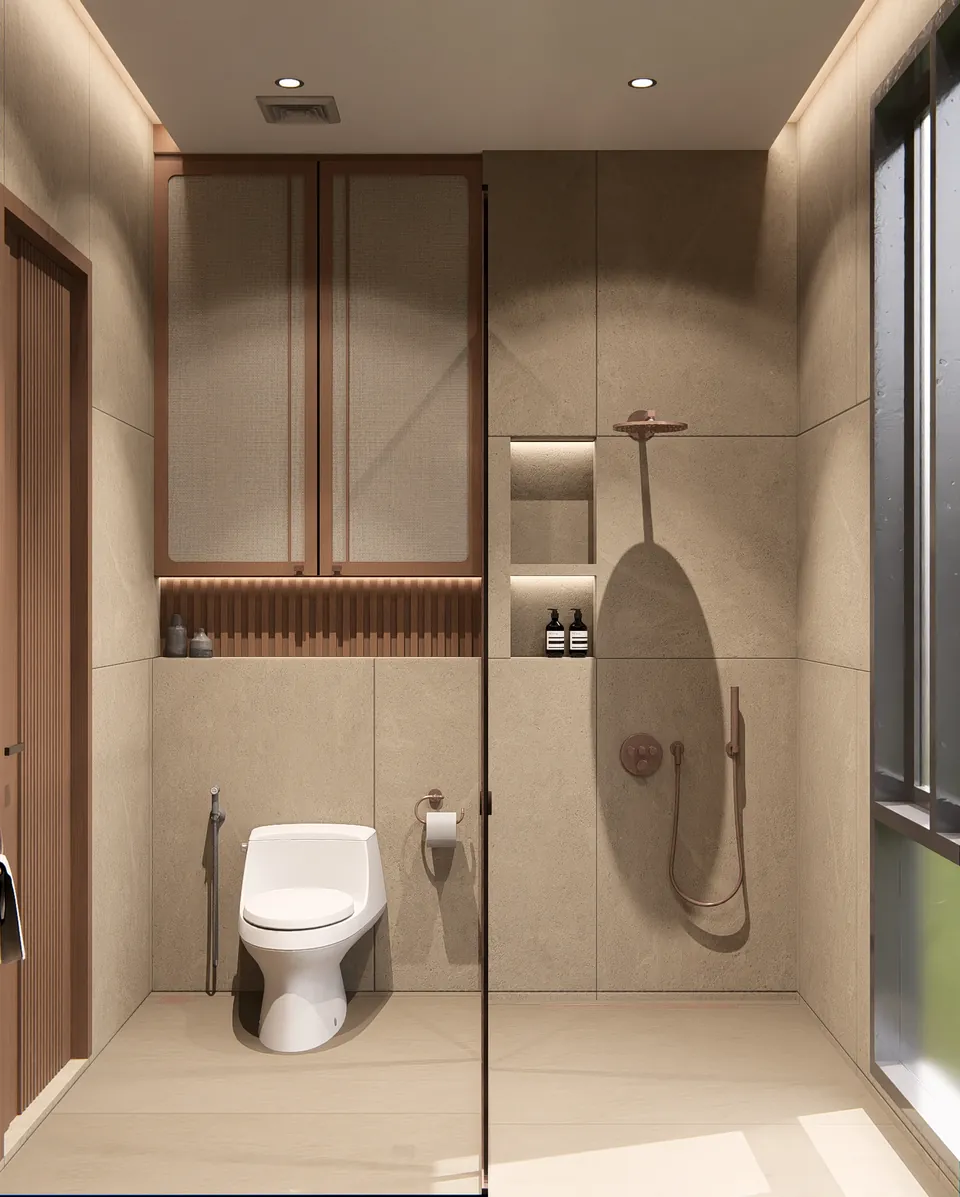 Render 4 dari 20 — GT House, Grandis, Medan — proyek kavling & pengembangan WE Arsitek