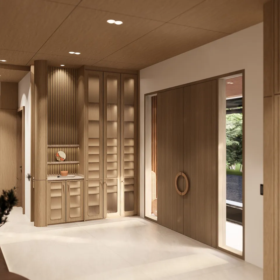 Render 7 dari 20 — GT House, Grandis, Medan — proyek kavling & pengembangan WE Arsitek