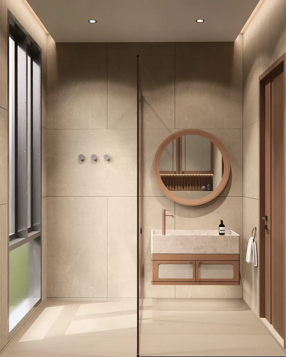 Render 8 dari 20 — GT House, Grandis, Medan — proyek kavling & pengembangan WE Arsitek