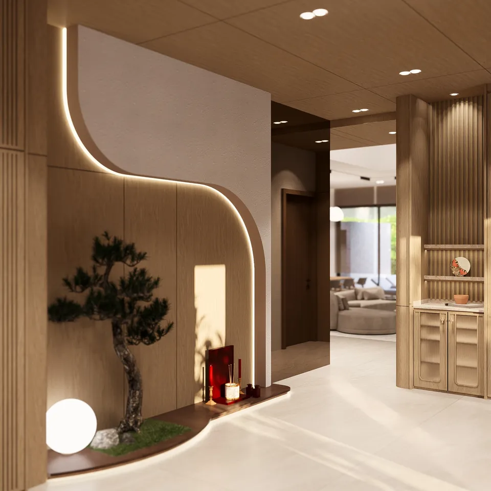 Render 9 dari 20 — GT House, Grandis, Medan — proyek kavling & pengembangan WE Arsitek