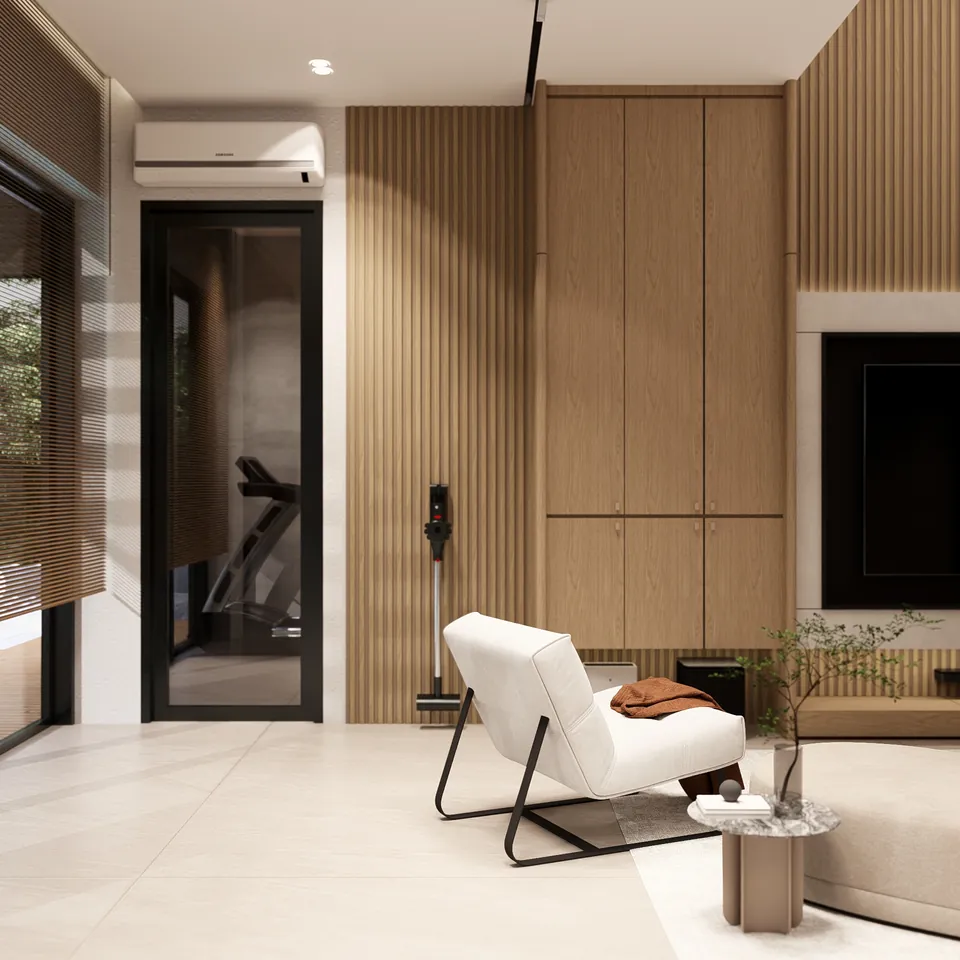 Render 17 dari 20 — GT House, Grandis, Medan — proyek kavling & pengembangan WE Arsitek