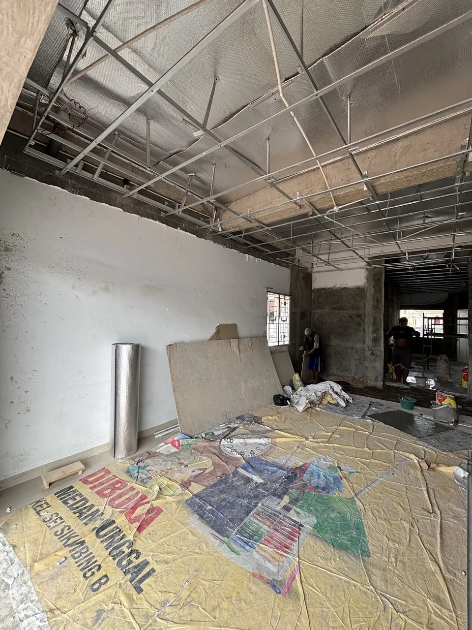 Pengerjaan 5 dari 8 — JA House, Cemara Asri, Medan — proyek residensial WE Arsitek