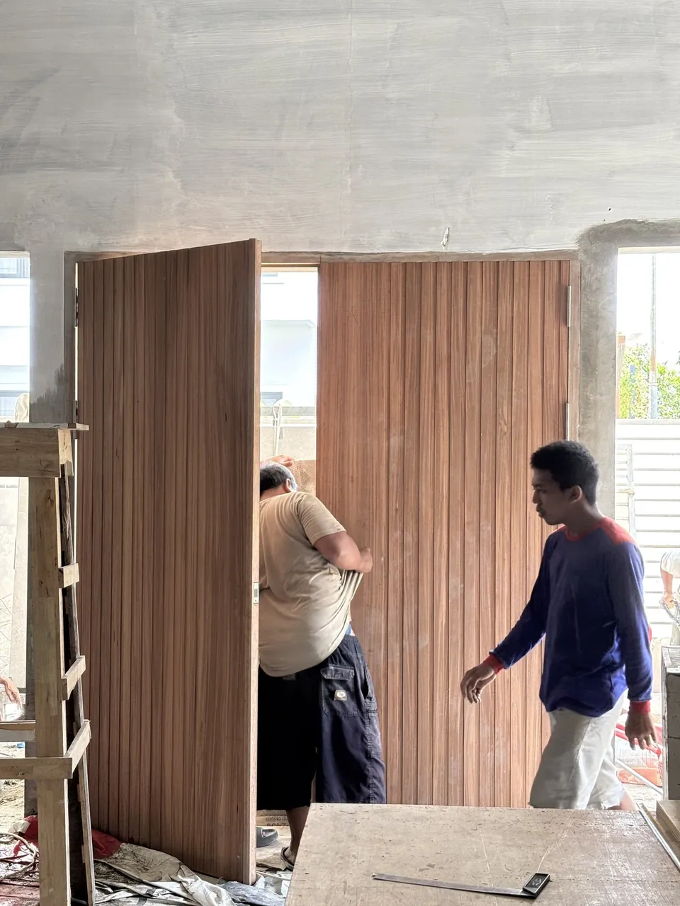 Pengerjaan 7 dari 8 — JA House, Cemara Asri, Medan — proyek residensial WE Arsitek