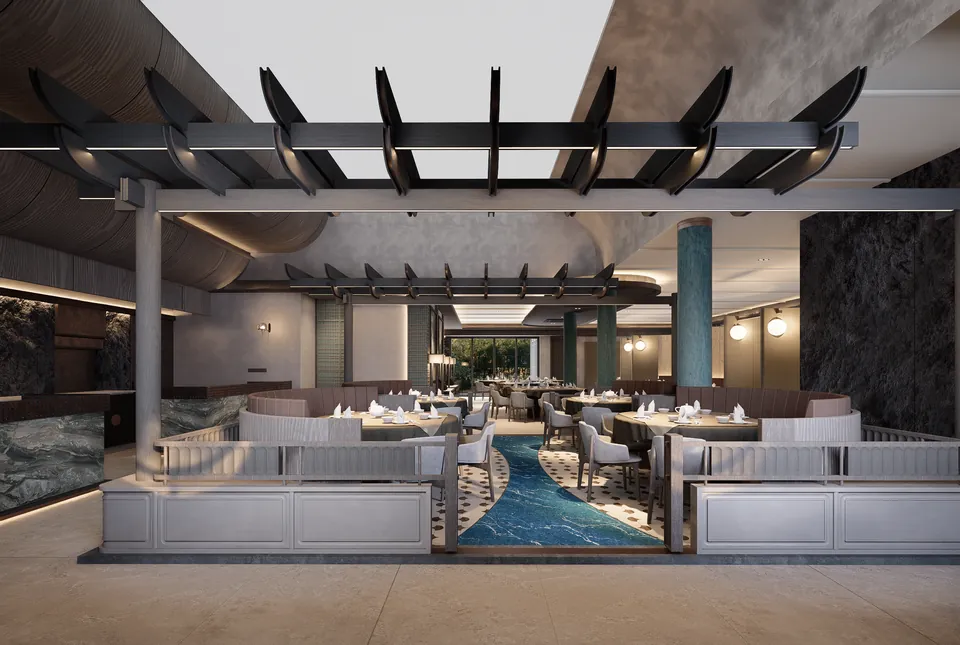 Render 13 dari 20 — Jurung Jumbo PIK, PIK, Jakarta — proyek komersial WE Arsitek