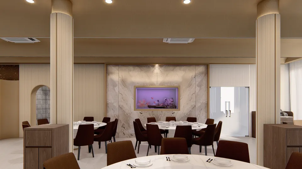 Render 7 dari 33 — Jurung Jumbo, Medan — proyek komersial WE Arsitek