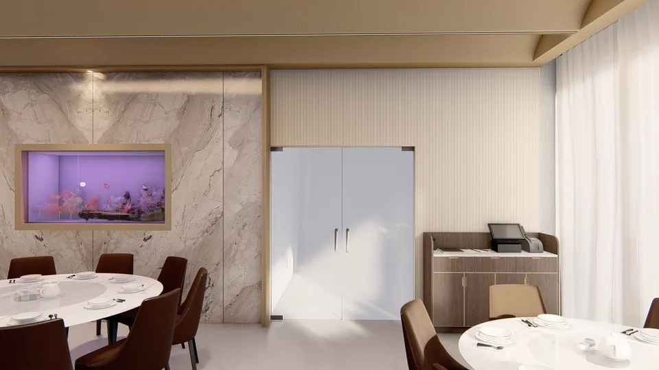 Render 26 dari 33 — Jurung Jumbo, Medan — proyek komersial WE Arsitek
