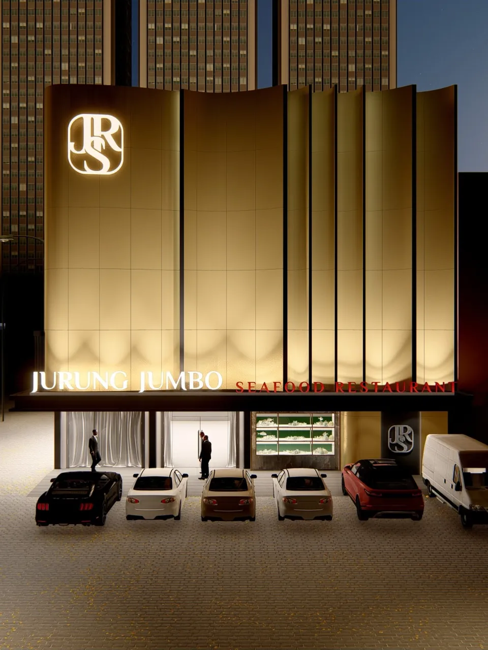 Render 33 dari 33 — Jurung Jumbo, Medan — proyek komersial WE Arsitek