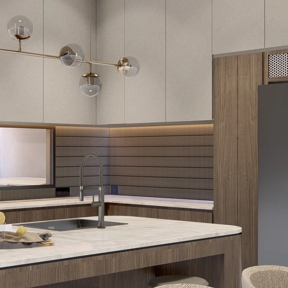 Render 9 dari 50 — LK House, Medan — proyek residensial WE Arsitek