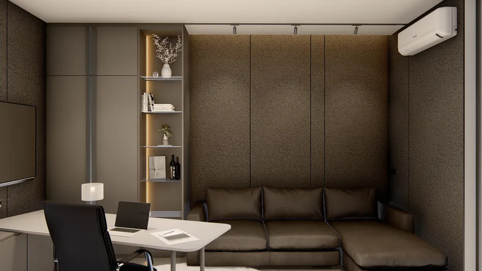 Render 12 dari 50 — LK House, Medan — proyek residensial WE Arsitek