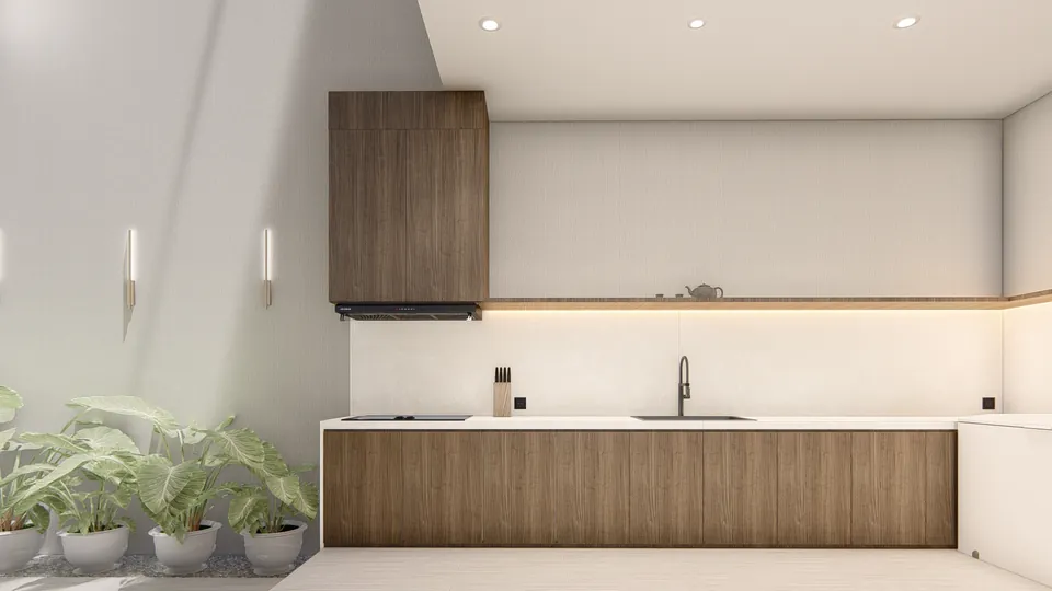 Render 15 dari 50 — LK House, Medan — proyek residensial WE Arsitek