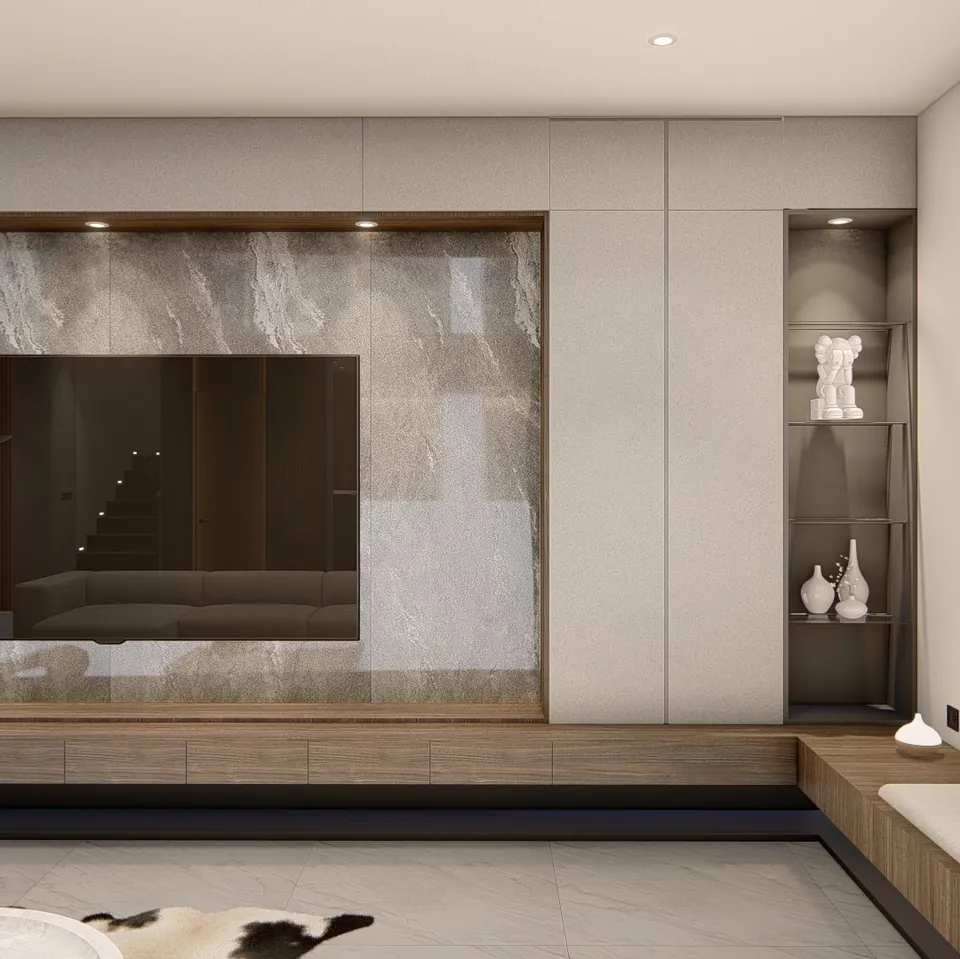 Render 21 dari 50 — LK House, Medan — proyek residensial WE Arsitek