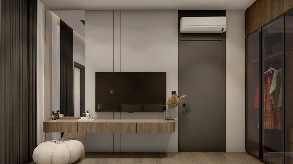 Render 23 dari 50 — LK House, Medan — proyek residensial WE Arsitek