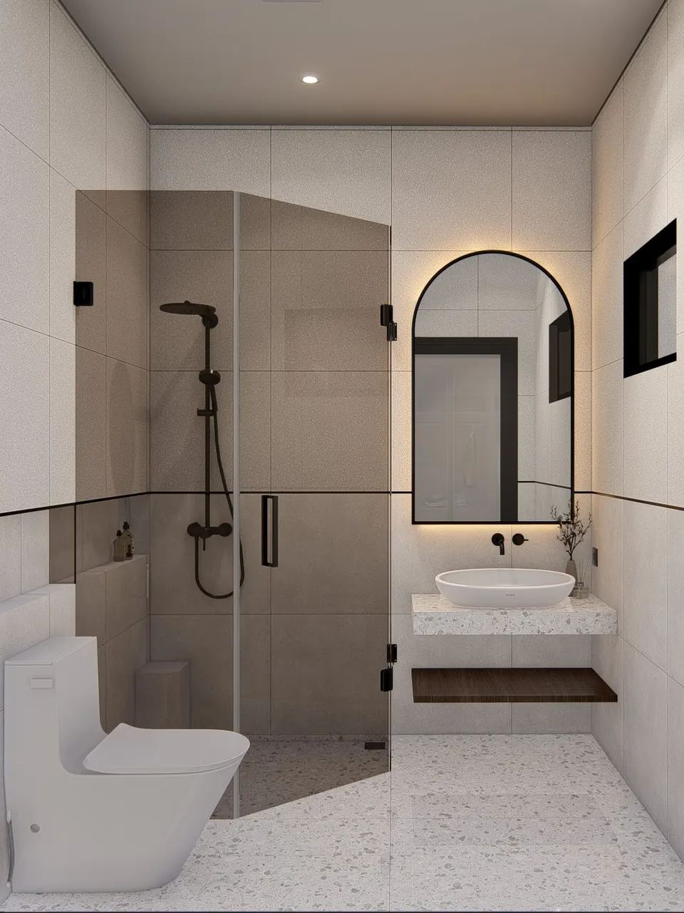 Render 26 dari 50 — LK House, Medan — proyek residensial WE Arsitek