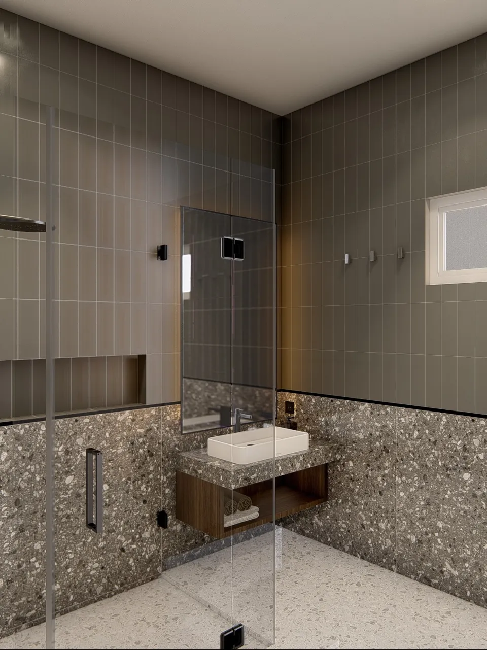 Render 30 dari 50 — LK House, Medan — proyek residensial WE Arsitek