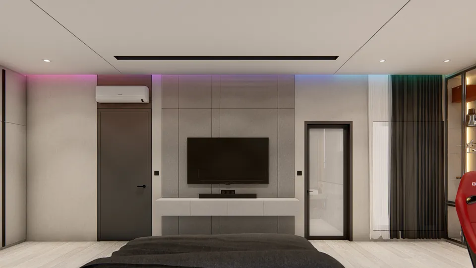 Render 32 dari 50 — LK House, Medan — proyek residensial WE Arsitek