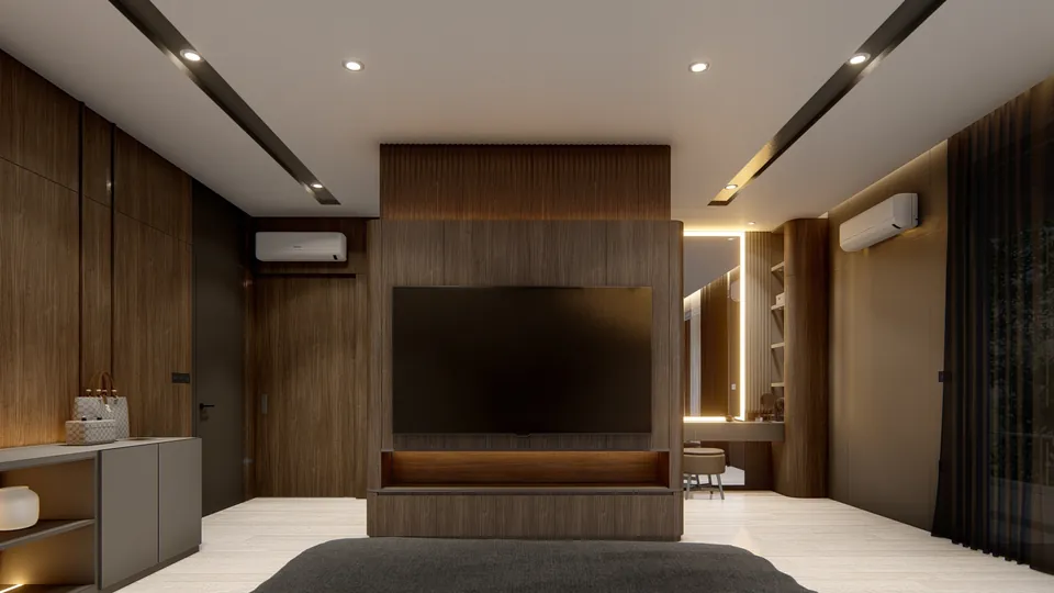 Render 42 dari 50 — LK House, Medan — proyek residensial WE Arsitek