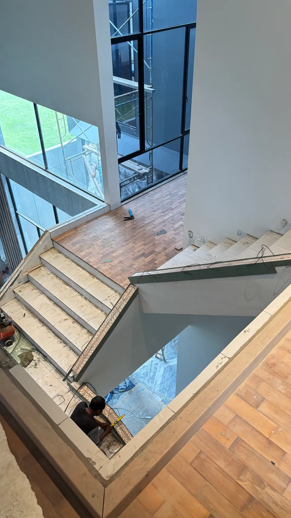 Pengerjaan 20 dari 37 — OEI House, Medan — proyek residensial WE Arsitek