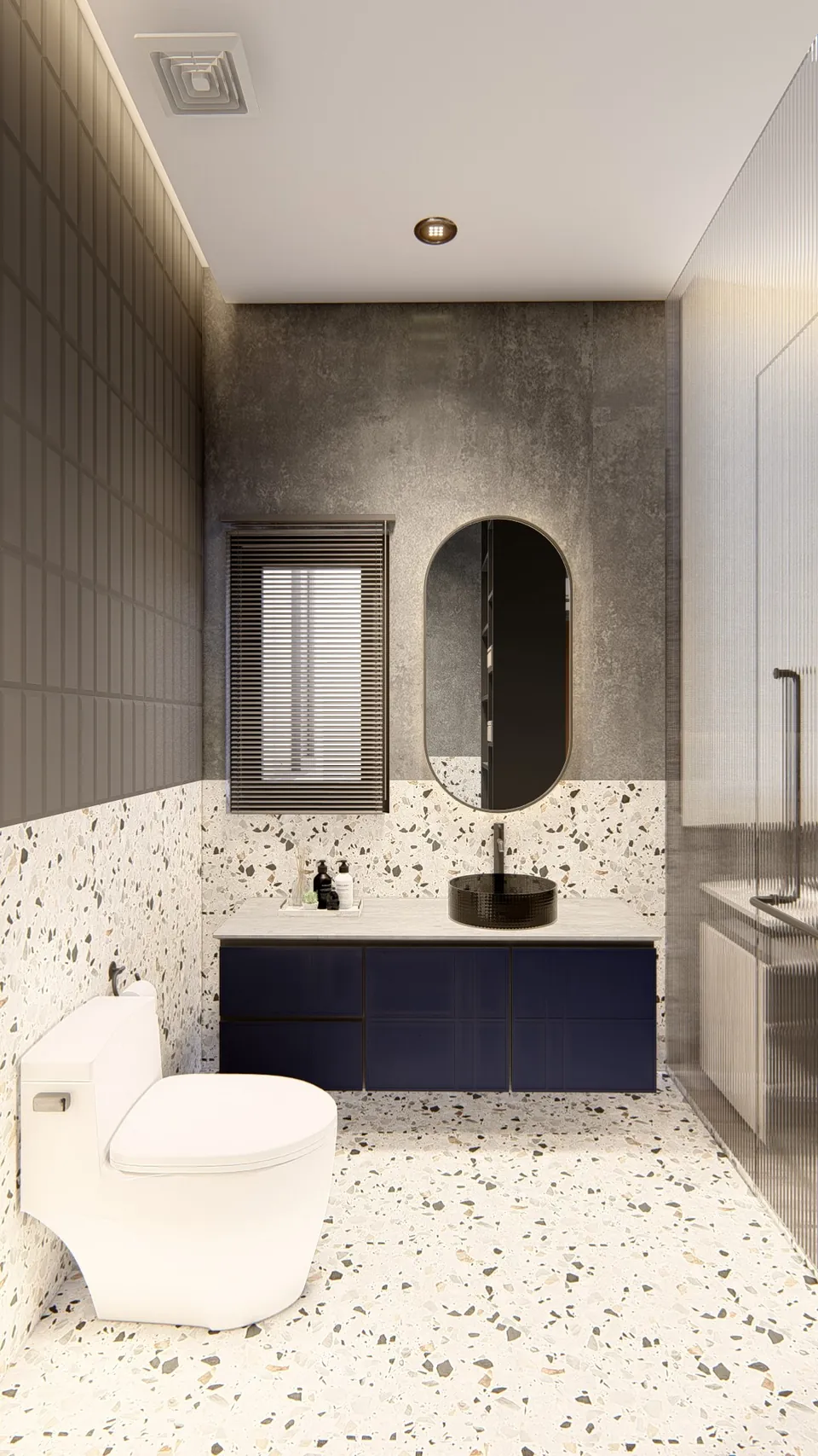Render 16 dari 50 — OEI House, Medan — proyek residensial WE Arsitek