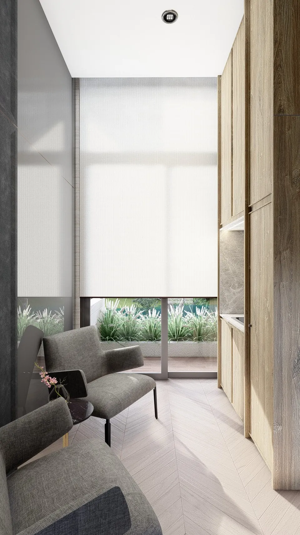 Render 25 dari 50 — OEI House, Medan — proyek residensial WE Arsitek