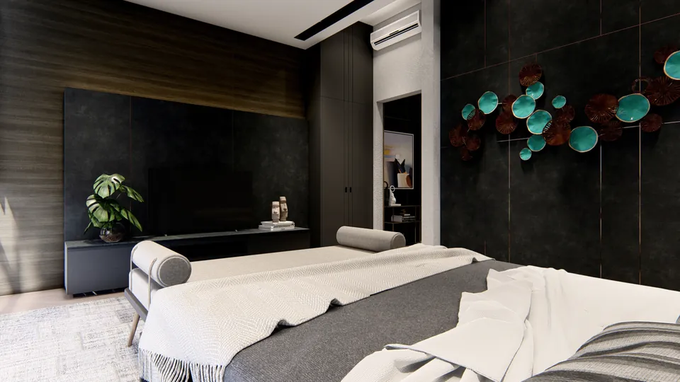 Render 27 dari 50 — OEI House, Medan — proyek residensial WE Arsitek