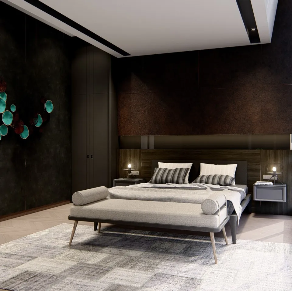 Render 31 dari 50 — OEI House, Medan — proyek residensial WE Arsitek