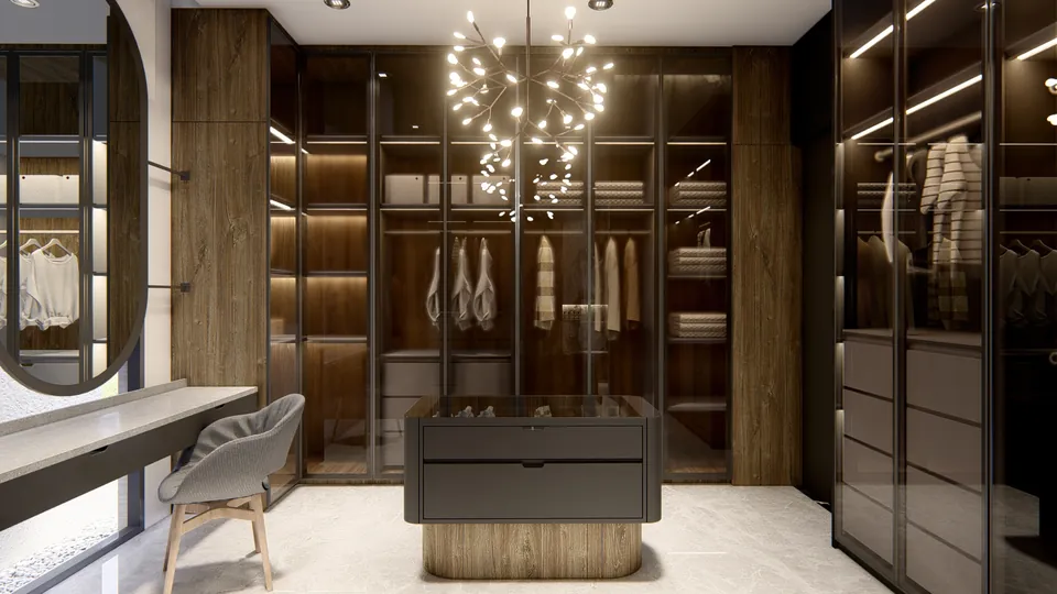 Render 39 dari 50 — OEI House, Medan — proyek residensial WE Arsitek