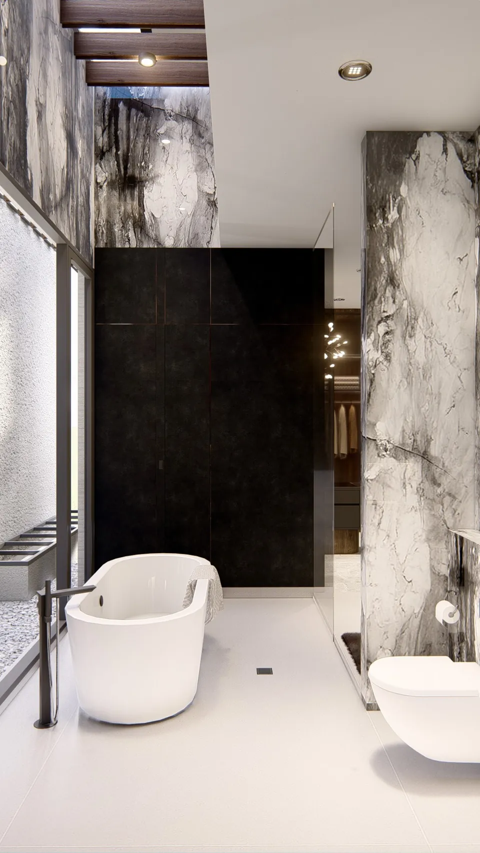 Render 41 dari 50 — OEI House, Medan — proyek residensial WE Arsitek