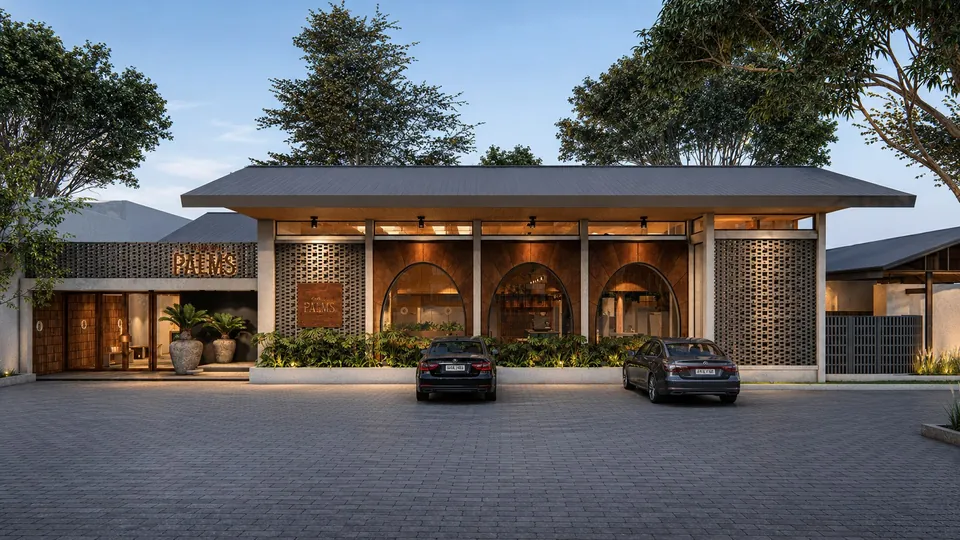 Solusi Arsitektur — Cafe De Palms, Medan — proyek komersial WE Arsitek