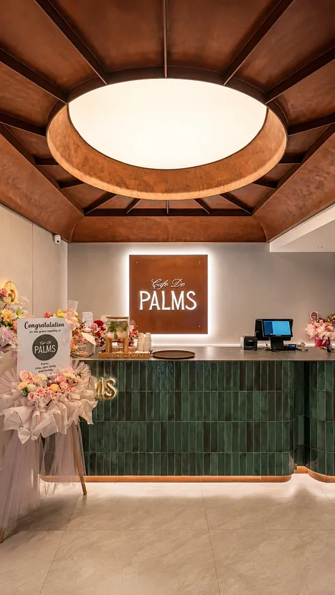Selesai 2 dari 7 — Cafe De Palms, Medan — proyek komersial WE Arsitek