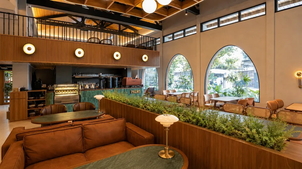 Hasil — Cafe De Palms, Medan — proyek komersial WE Arsitek