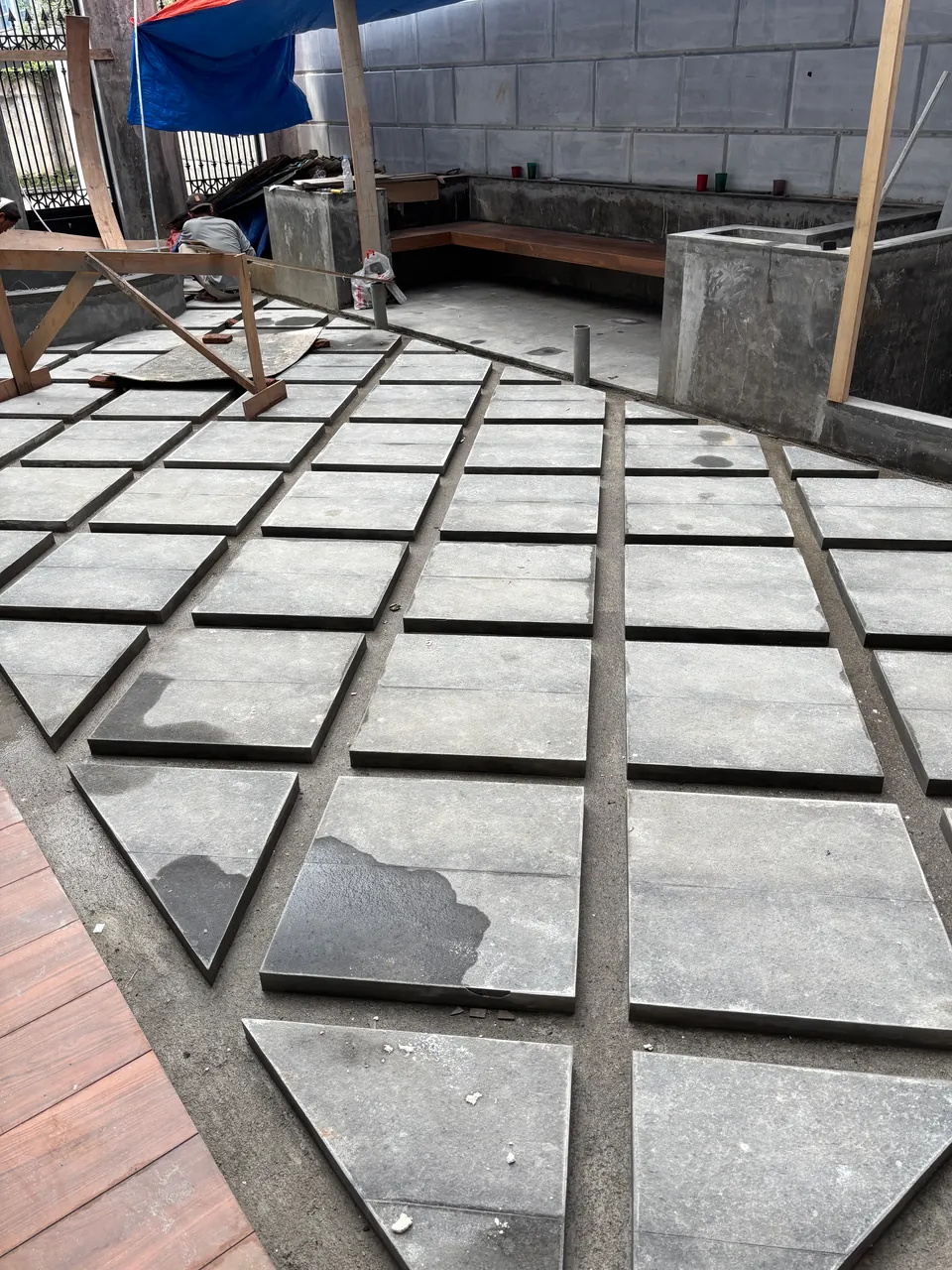Pengerjaan 9 dari 20 — P House, Medan — proyek residensial WE Arsitek