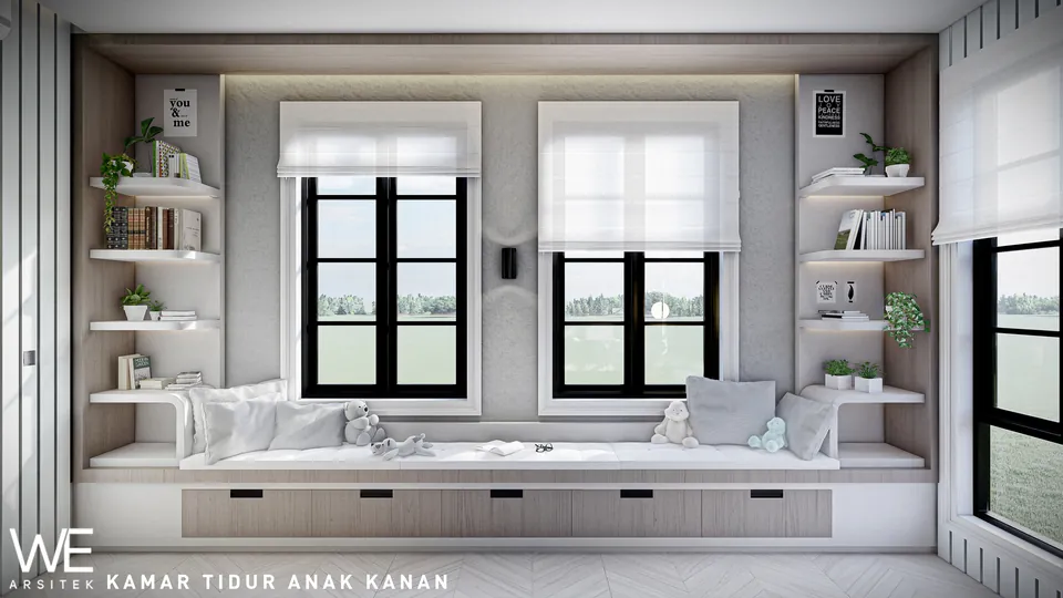 Render 7 dari 35 — P House, Medan — proyek residensial WE Arsitek