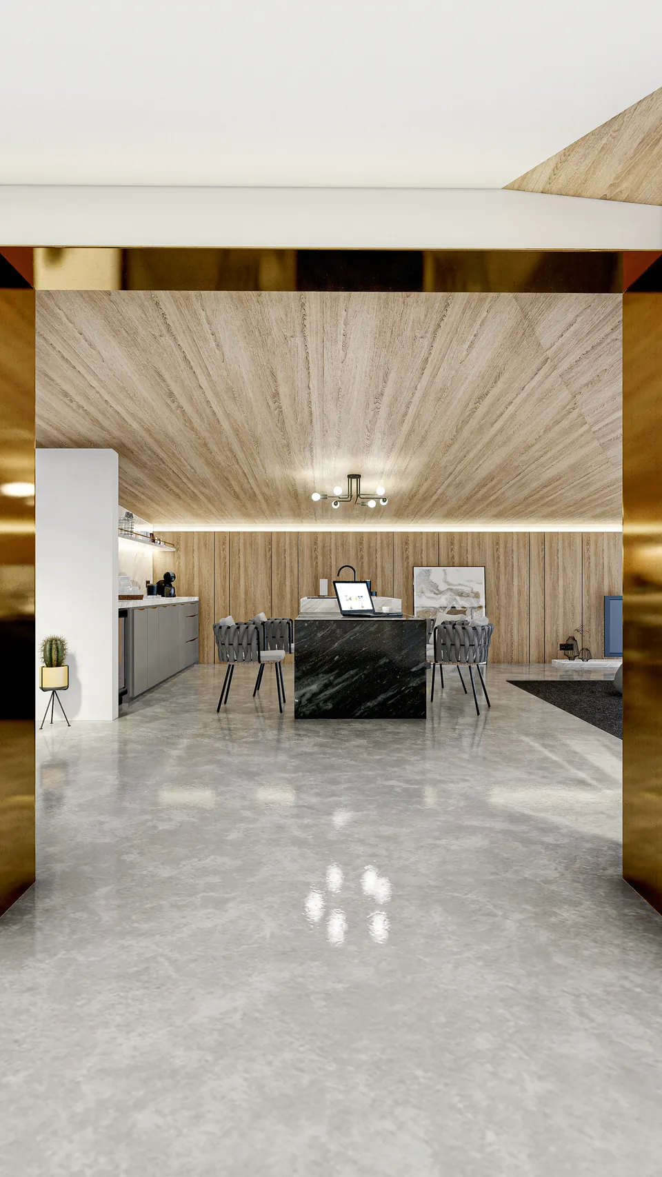 Render 9 dari 35 — P House, Medan — proyek residensial WE Arsitek